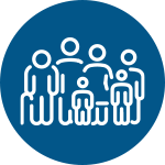 multigenerational family icon